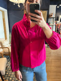 Fuschia Woven Jacket