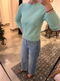 Mint Crew Sweater