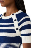 Navy/Ivory Sailor S/S Sweater