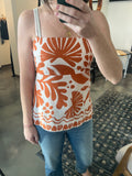 Spring Linen Brown Tropical Tank