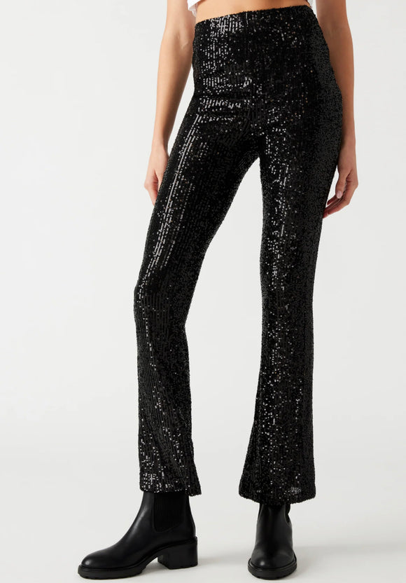 Black Sequin Pant