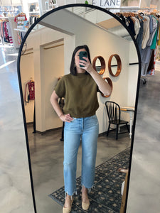 Army Diamon Knit Sweater