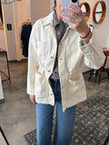 Ecru Utility Jacket