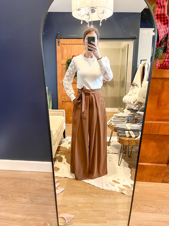 Brown Walk Through Pants