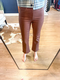 Coated Saddle Lennon Crop Boot
