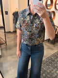 Jacquard Flap Pocket Boxy Jacket