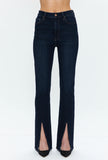 Colleen Slim Boot w/ Slit Harrow