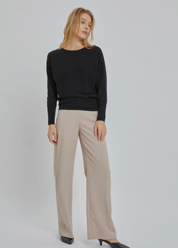 Black Dolman Sweater