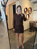 Brown Combo Sweater