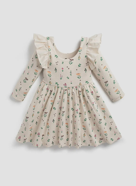 Waffle Dress Fall Floral