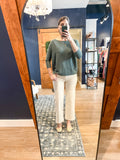 Sage Boat Neck Sweater