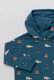Kids Teal Jeep Set
