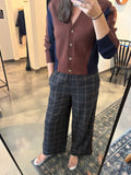 Charcoal Suiting Track Pant