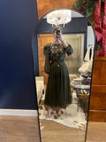 Khaki Tulle Skirt