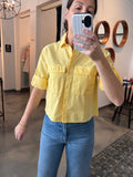 Yellow Button Down
