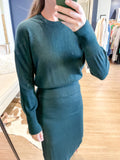 Hunter Green Sweater Dress