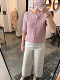 Dusty Pink S/S Cardi