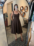 Leopard Brushed Suede Dress