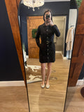 Black Soft Utility Dress