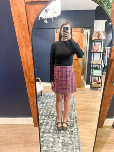 Tweed mini skirt pink hotsell