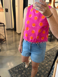 Pink Polka Dot Tank