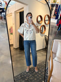 Oat Embroidered Blouse
