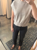 Hi Rise Classic Straight Washed Black