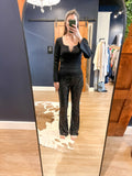 Black Sequin Pant