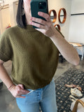 Army Diamon Knit Sweater
