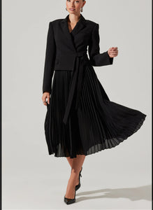 Mixed media blazer dress discount