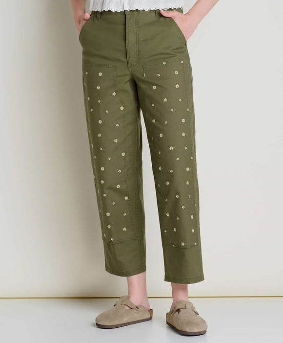 Army Utility Embroidered Jean