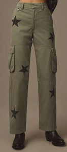 Green Cargo w/ Star Pants