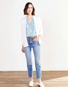 White Knit Cardi