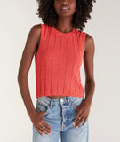 Red Sweater Tank