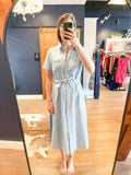 Midi Denim Dress