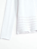 White Knit Cardi