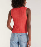 Red Sweater Tank
