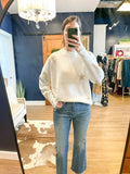 Ivory/Tan Star Sweater